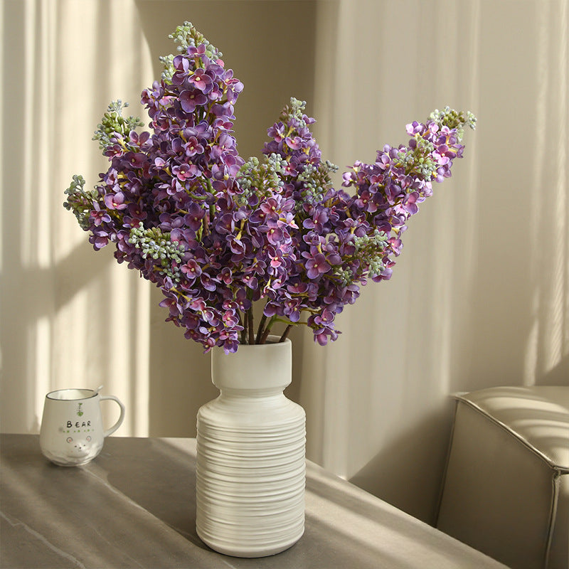 Syringa, clover flower, real texture artificial flower, 472804