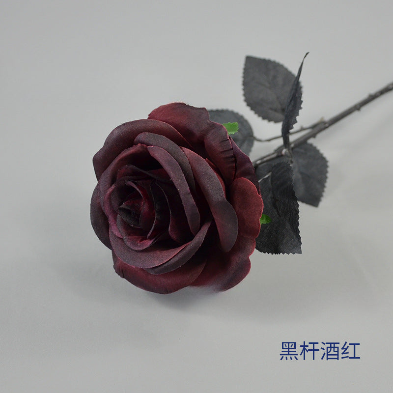 Special Rose, black golden silver rose, regular texture, 559432