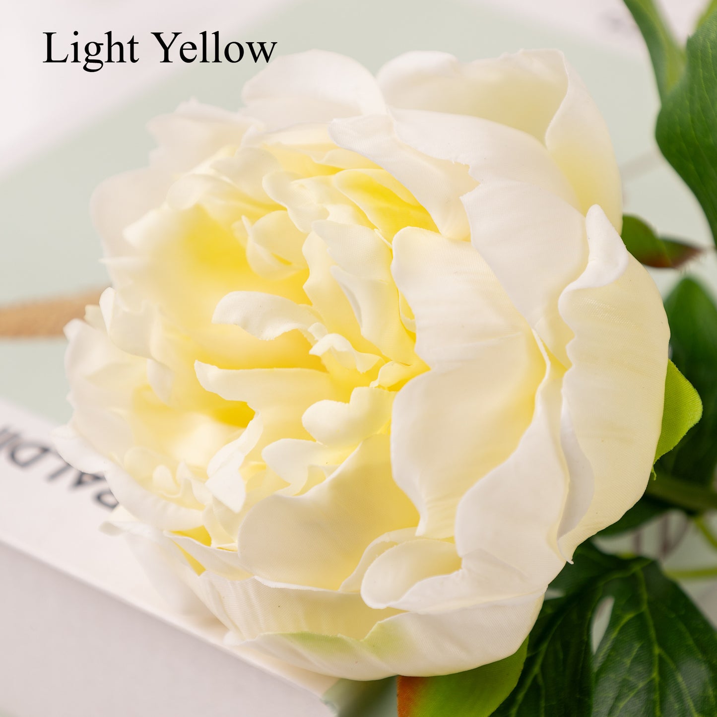 Peony, 1 head, MOQ 100 each color, real texture artificial flower, 3401P