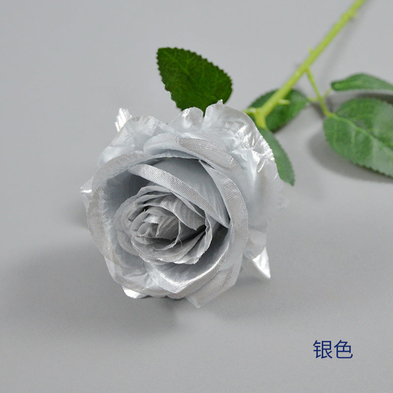 Special Rose, black golden silver rose, regular texture, 559432