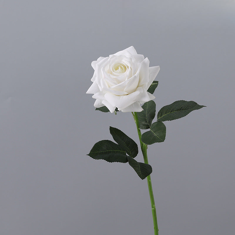 Concubine Rose, 1 head, real texture artificial flower, 23040502
