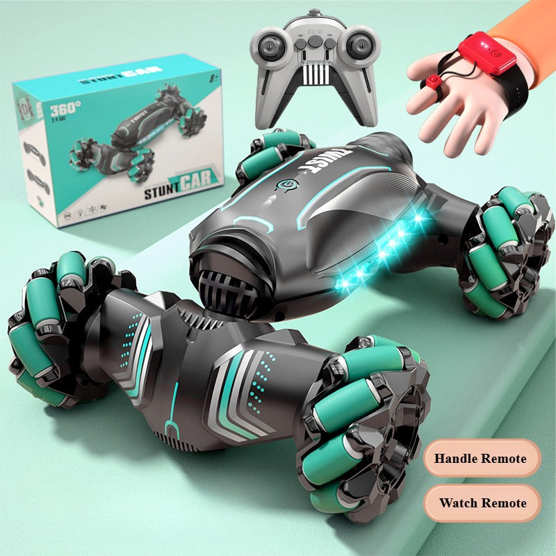 2.4G Transformable Stunt Car with Watch Controller | Extra Large | Hand-Controlled