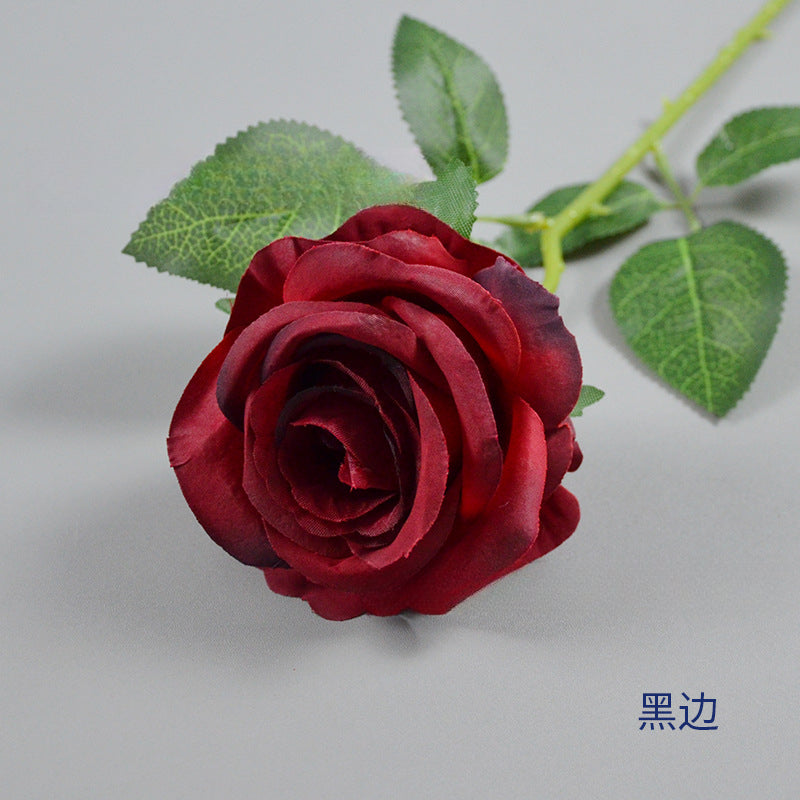 Special Rose, black golden silver rose, regular texture, 559432