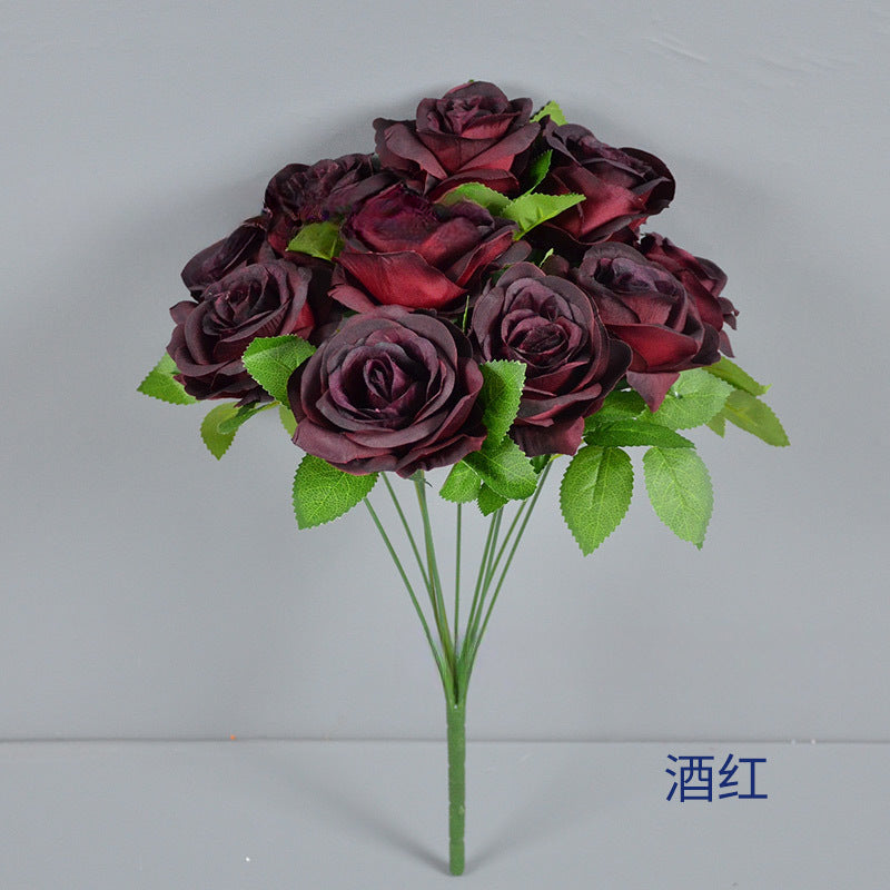 Special Rose, black golden silver rose, regular texture, 559432