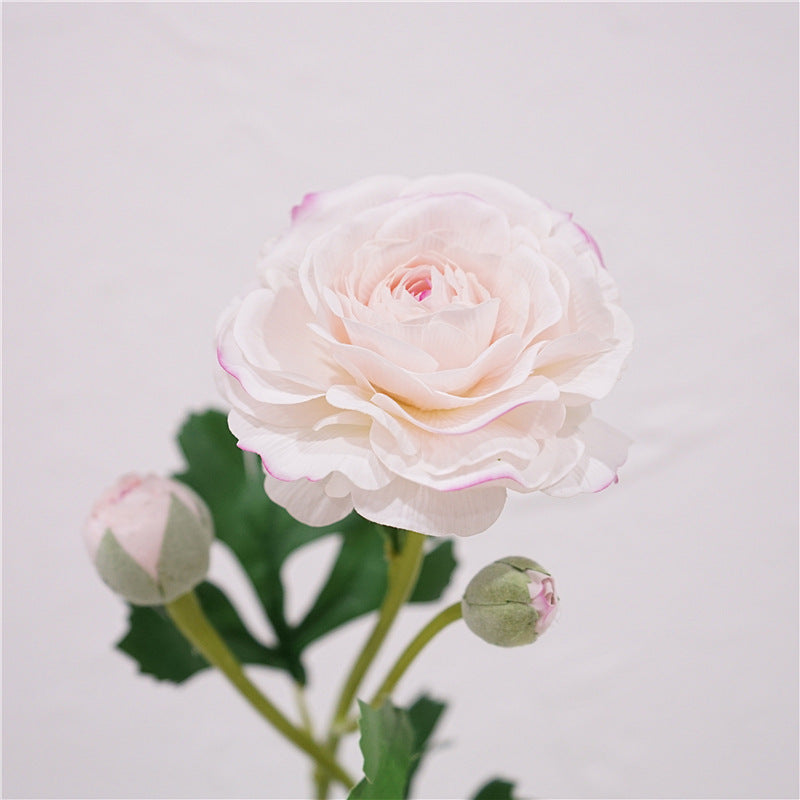 Ranunculus, real texture artificial flower, 48276