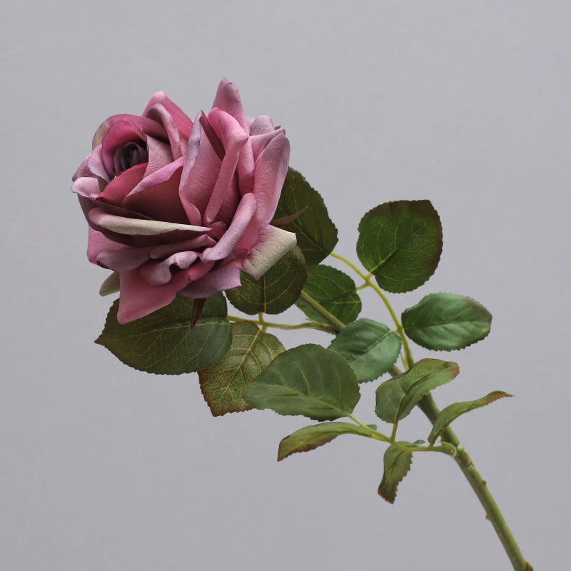 Autumn Rose, real texture artificial flower, 30249