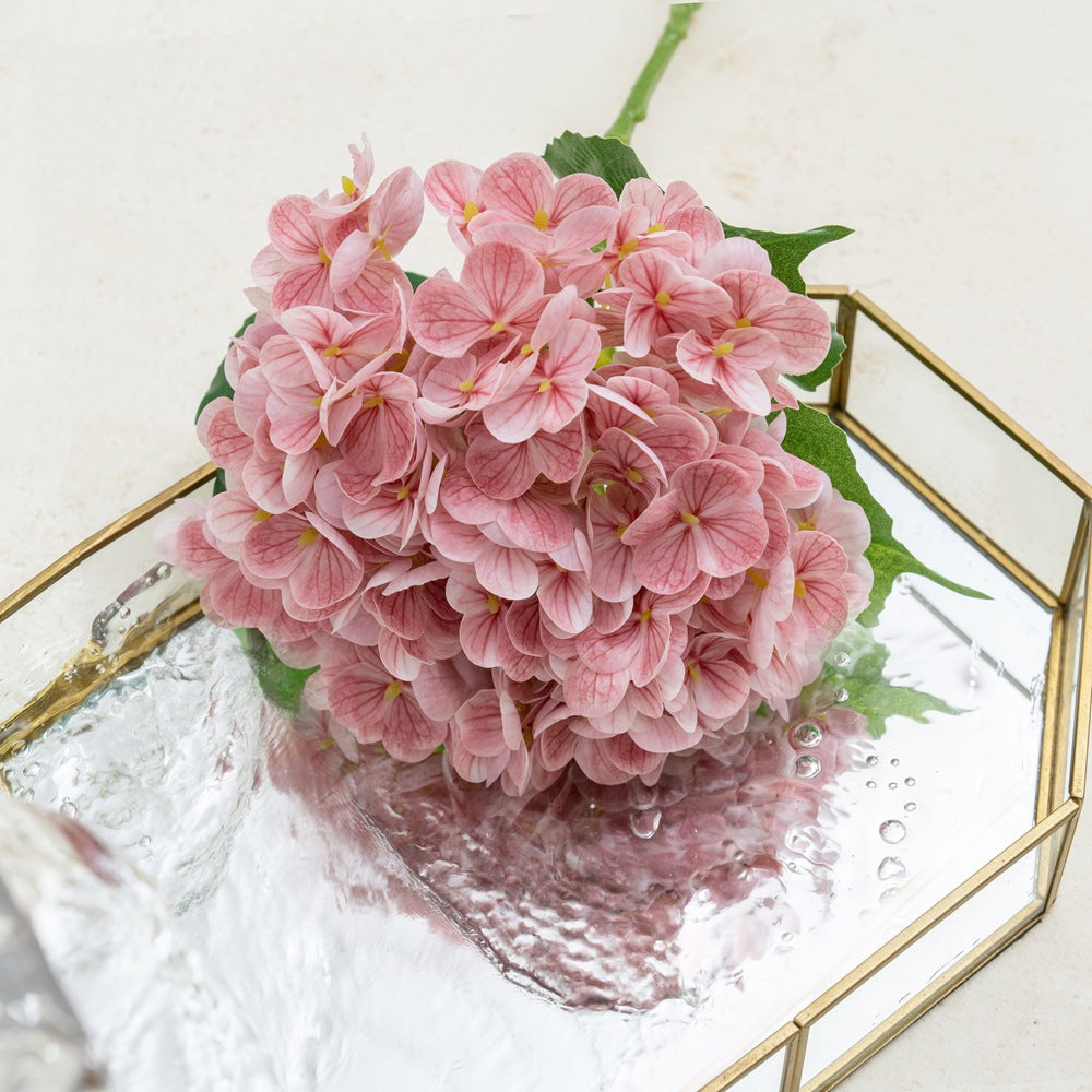 Hydrangea, small, real texture artificial flower, 96001