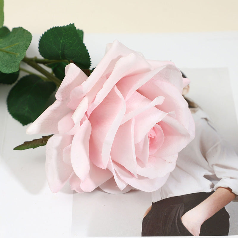 Autumn Rose, real texture artificial flower, 30249