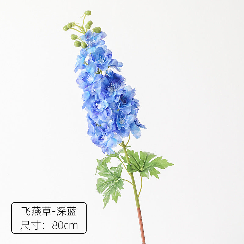 Doubtful knight's-spur, real texture artificial flower, 2112402