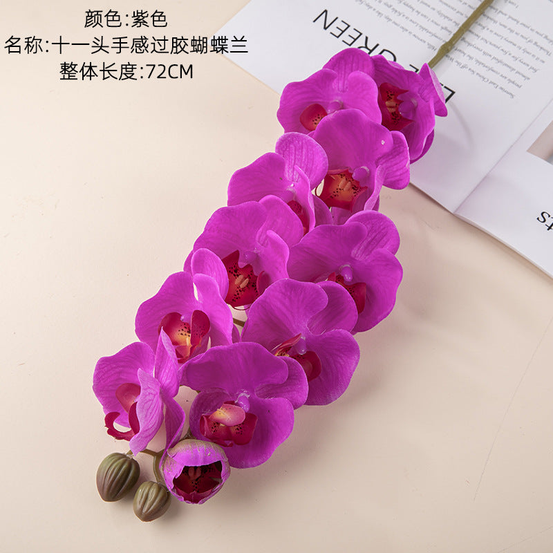 Phalaenopsis, small heads, real texture artificial flower, 18901