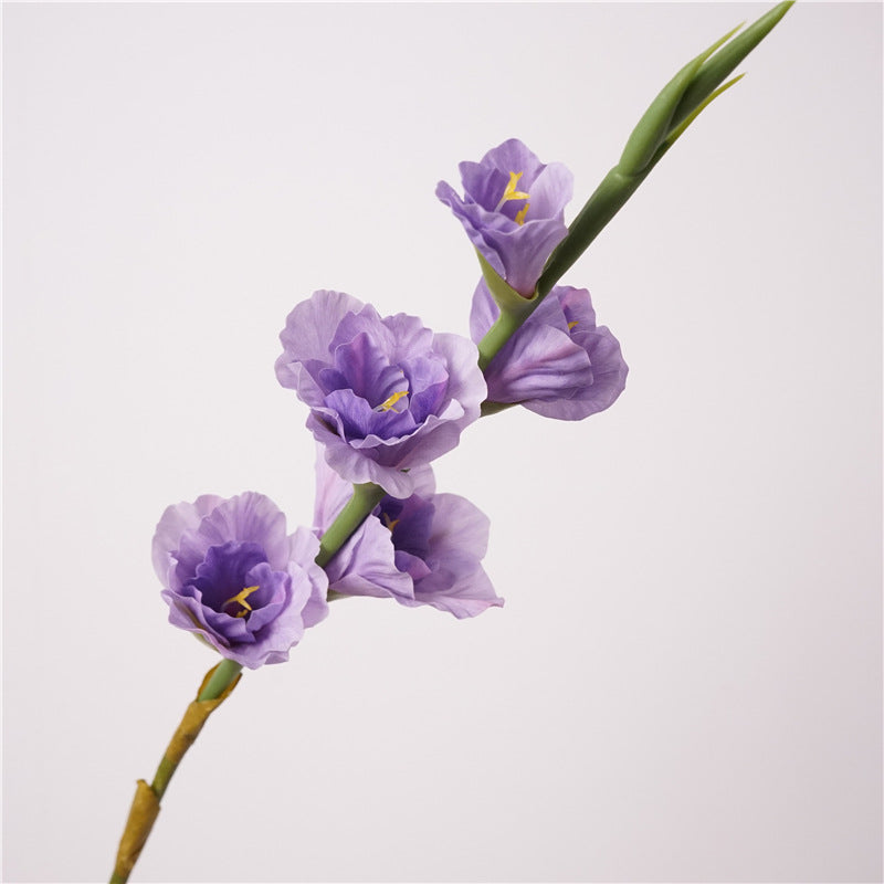 gladiolus, real texture artificial flower, 48274