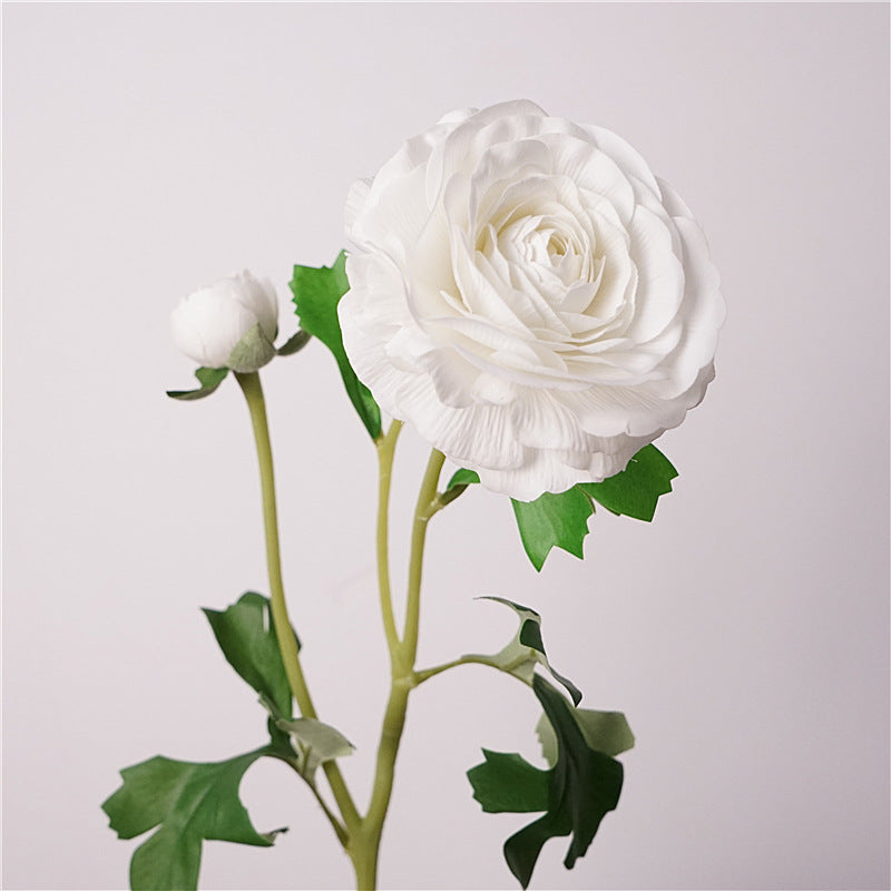 Ranunculus, real texture artificial flower, 48276