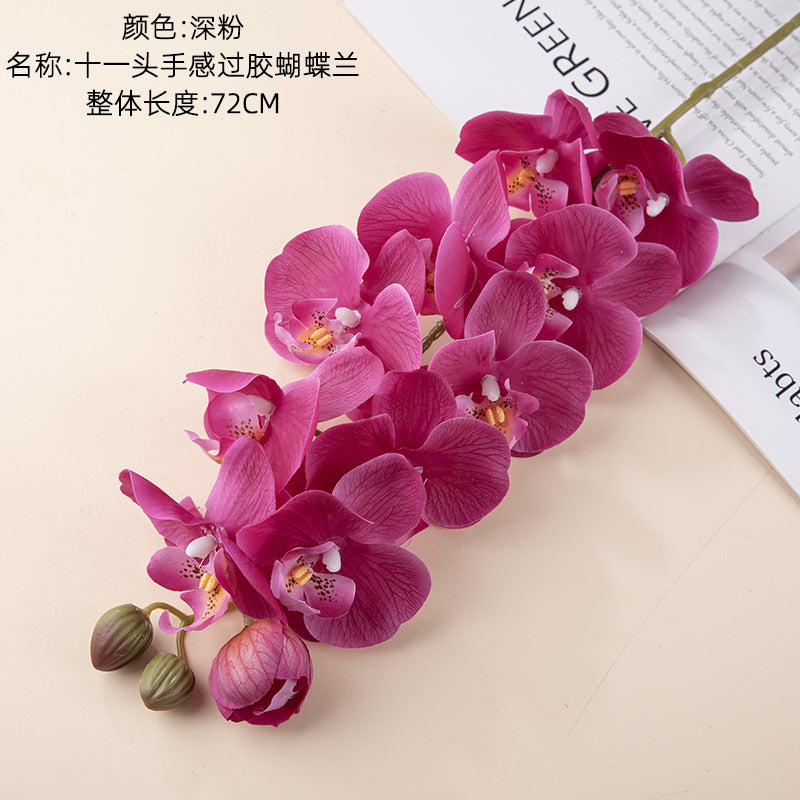 Phalaenopsis, small heads, real texture artificial flower, 18901