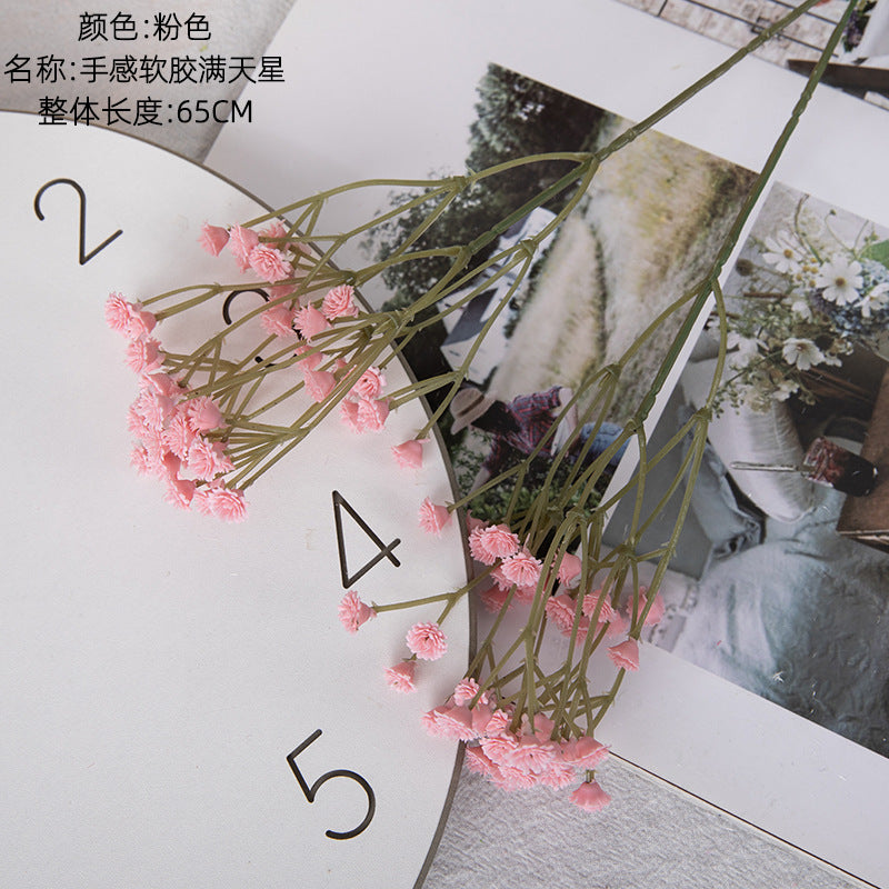 Baby's breath, long, 2 branches, regular texture, 1-484