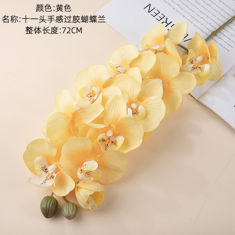 Phalaenopsis, small heads, real texture artificial flower, 18901