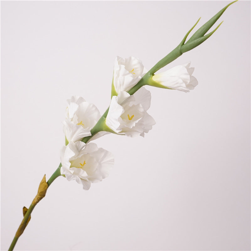 gladiolus, real texture artificial flower, 48274