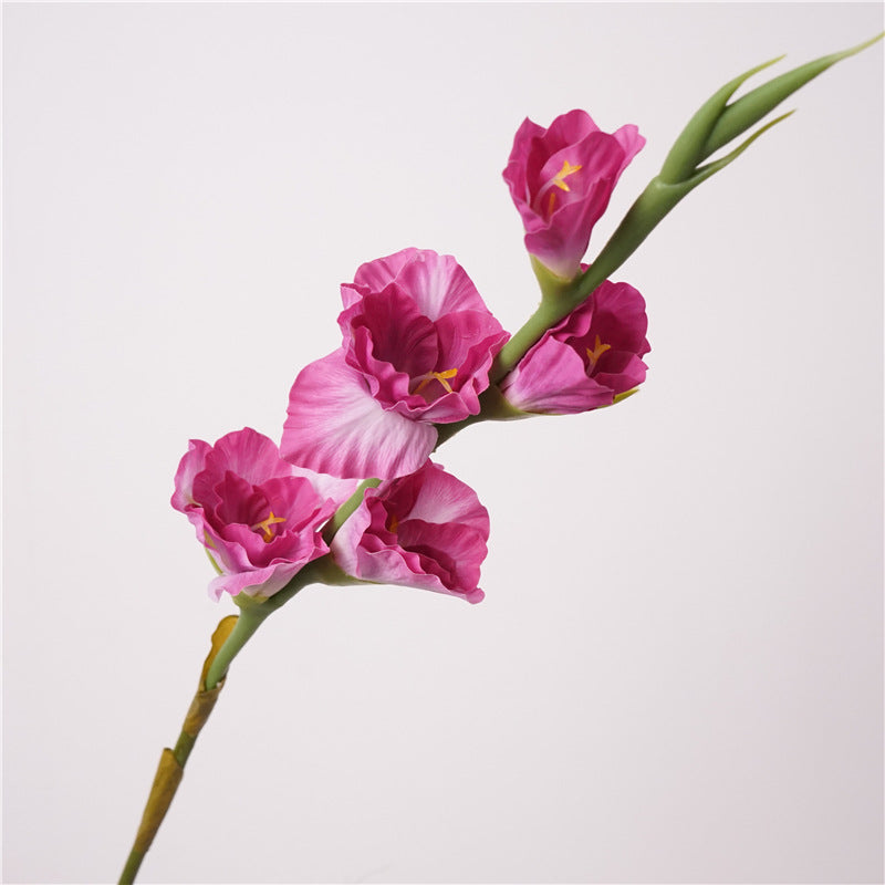 gladiolus, real texture artificial flower, 48274