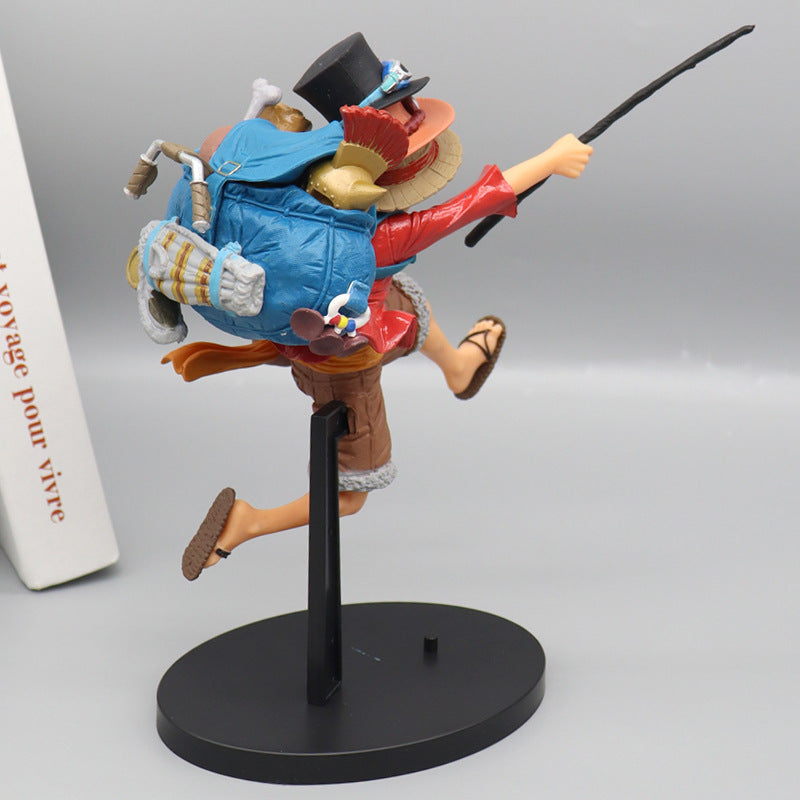One Piece Figures / Running Brothers: Luffy, Sabo, and Ace 20cm Figure Set