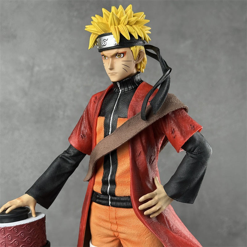 Sennin Naruto & Cursed Seal Sasuke / Naruto / 42cm Figure