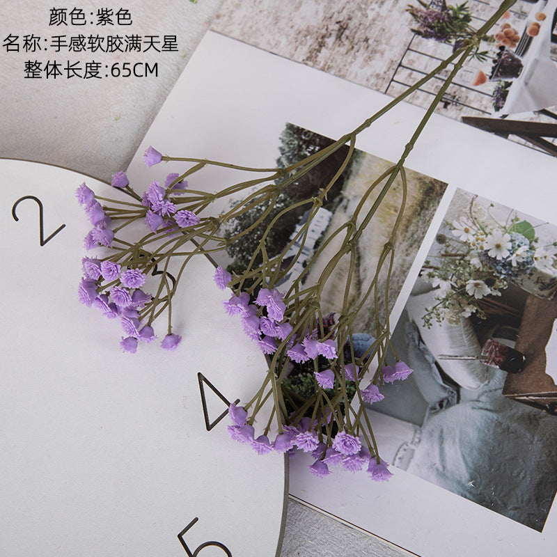 Baby's breath, long, 2 branches, regular texture, 1-484