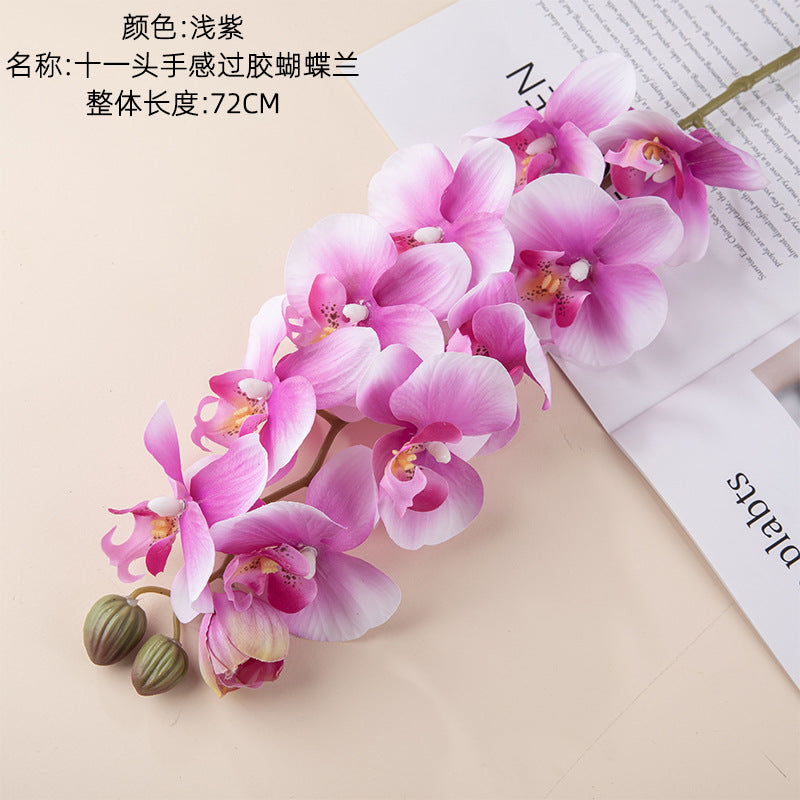 Phalaenopsis, small heads, real texture artificial flower, 18901
