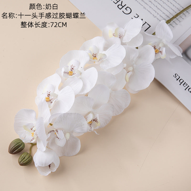 Phalaenopsis, small heads, real texture artificial flower, 18901