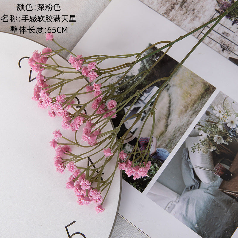 Baby's breath, long, 2 branches, regular texture, 1-484
