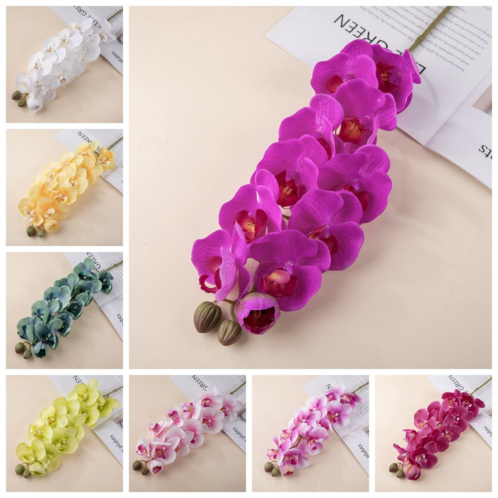 Phalaenopsis, small heads, real texture artificial flower, 18901