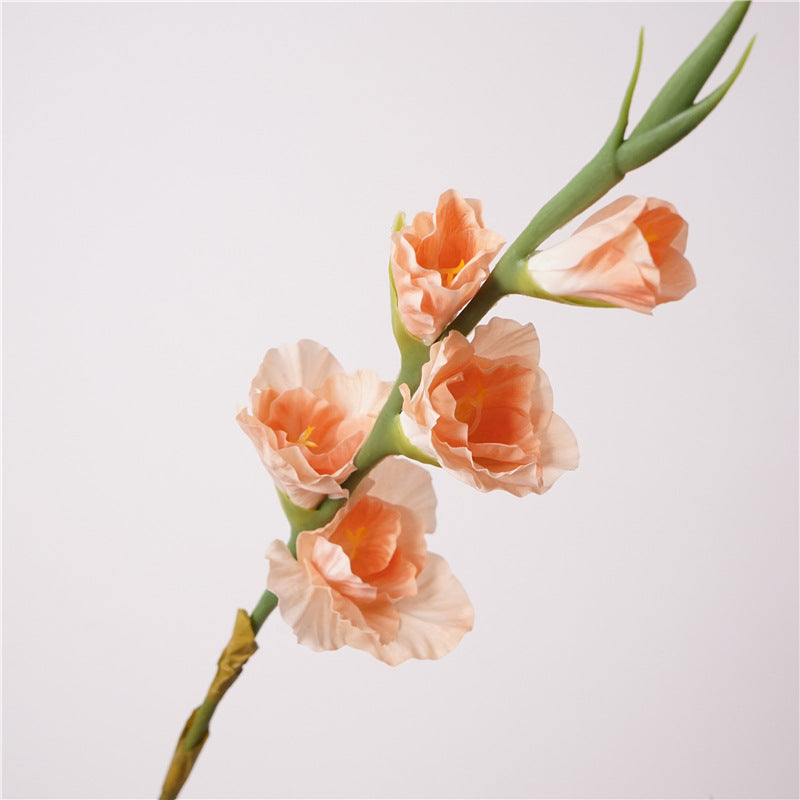 gladiolus, real texture artificial flower, 48274