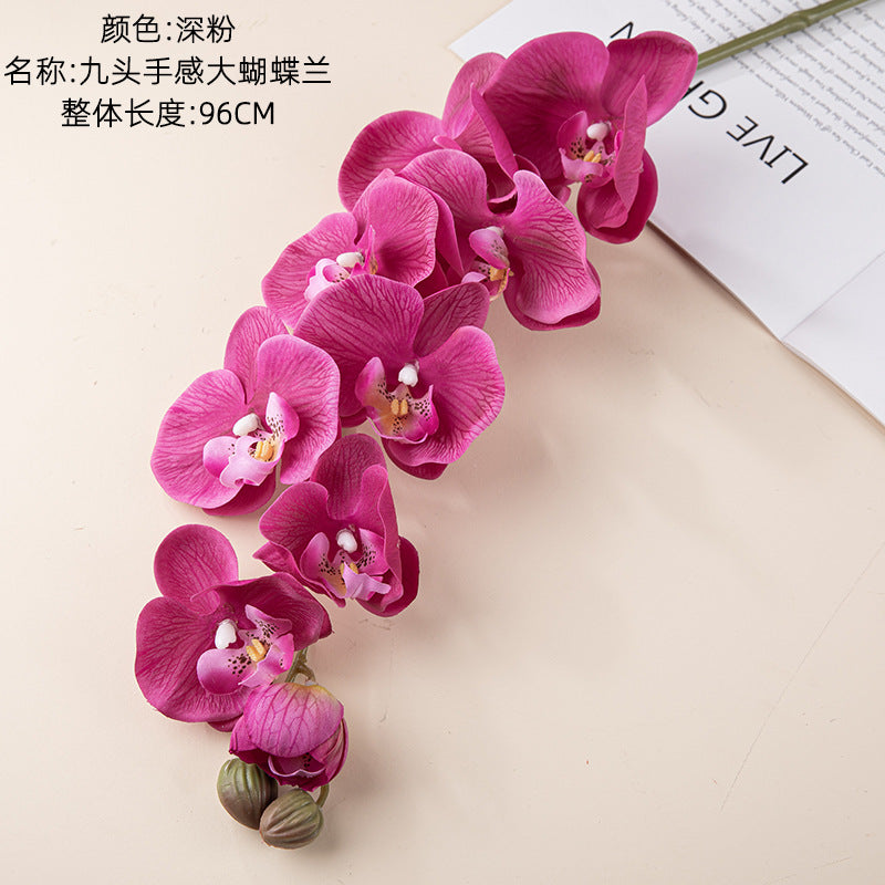 Phalaenopsis, large heads, real texture artificial flower, 18902