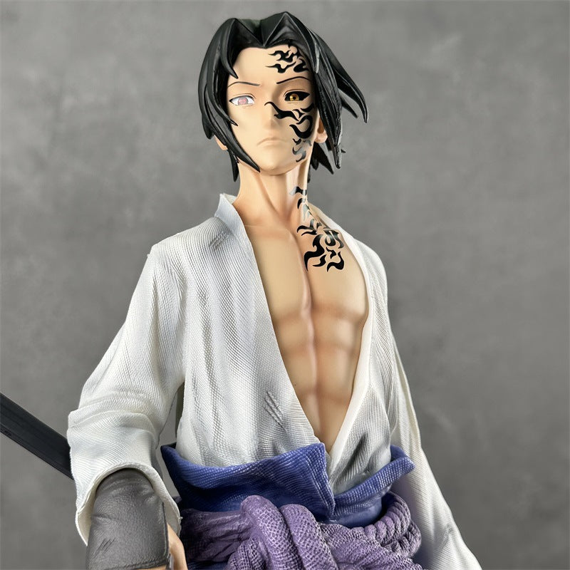 Sennin Naruto & Cursed Seal Sasuke / Naruto / 42cm Figure