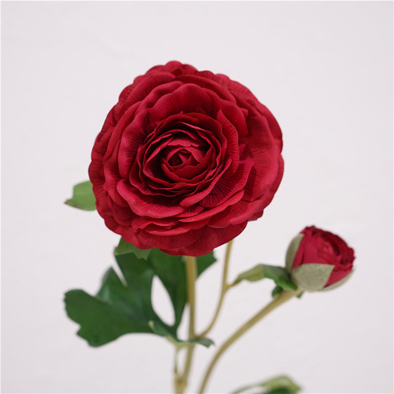 Ranunculus, real texture artificial flower, 48276