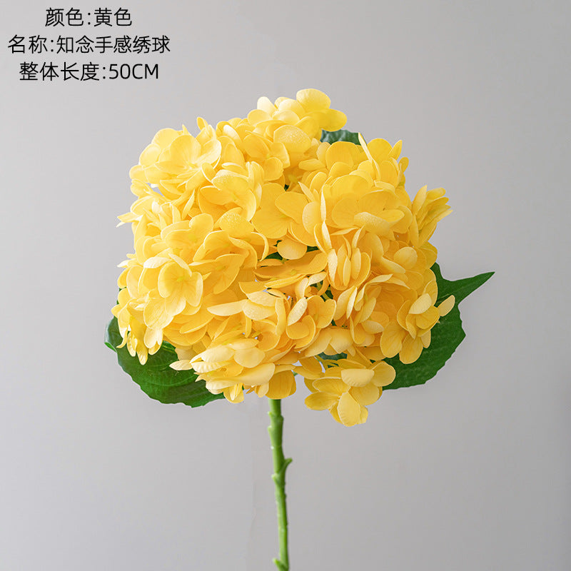 Hydrangea, small, real texture artificial flower, 96001
