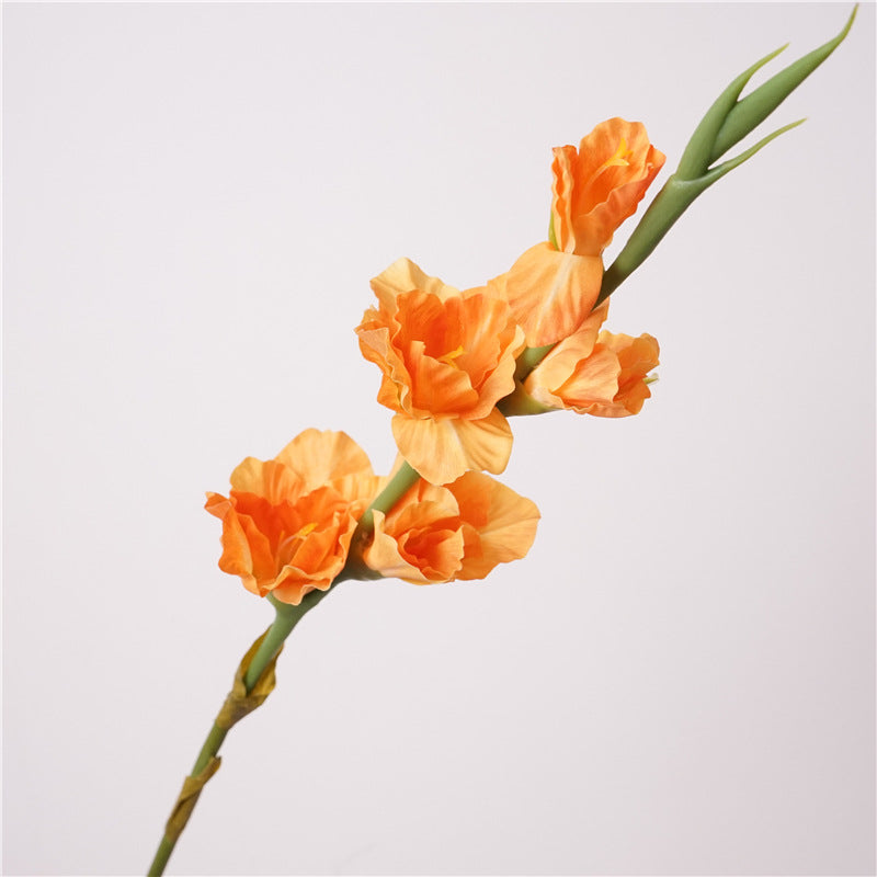gladiolus, real texture artificial flower, 48274