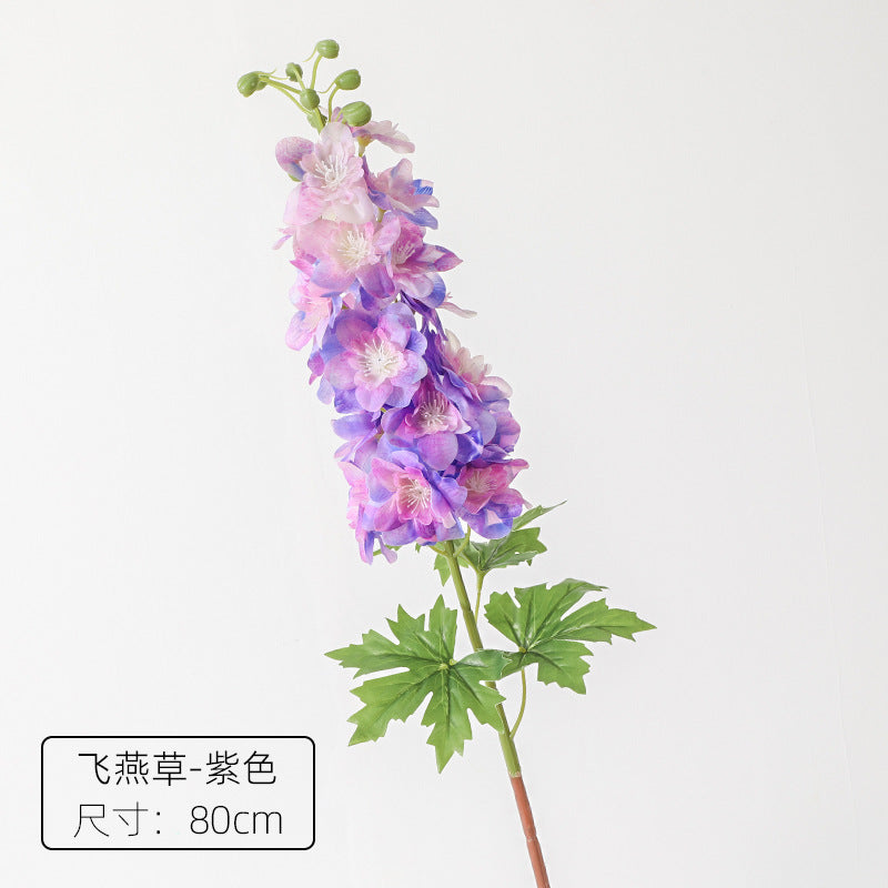 Doubtful knight's-spur, real texture artificial flower, 2112402