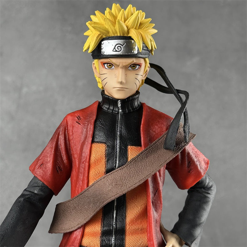 Sennin Naruto & Cursed Seal Sasuke / Naruto / 42cm Figure