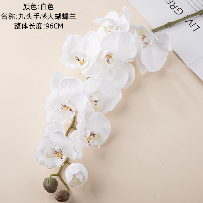 Phalaenopsis, large heads, real texture artificial flower, 18902