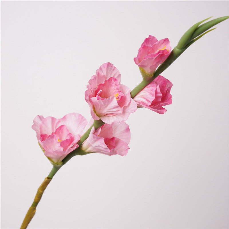 gladiolus, real texture artificial flower, 48274