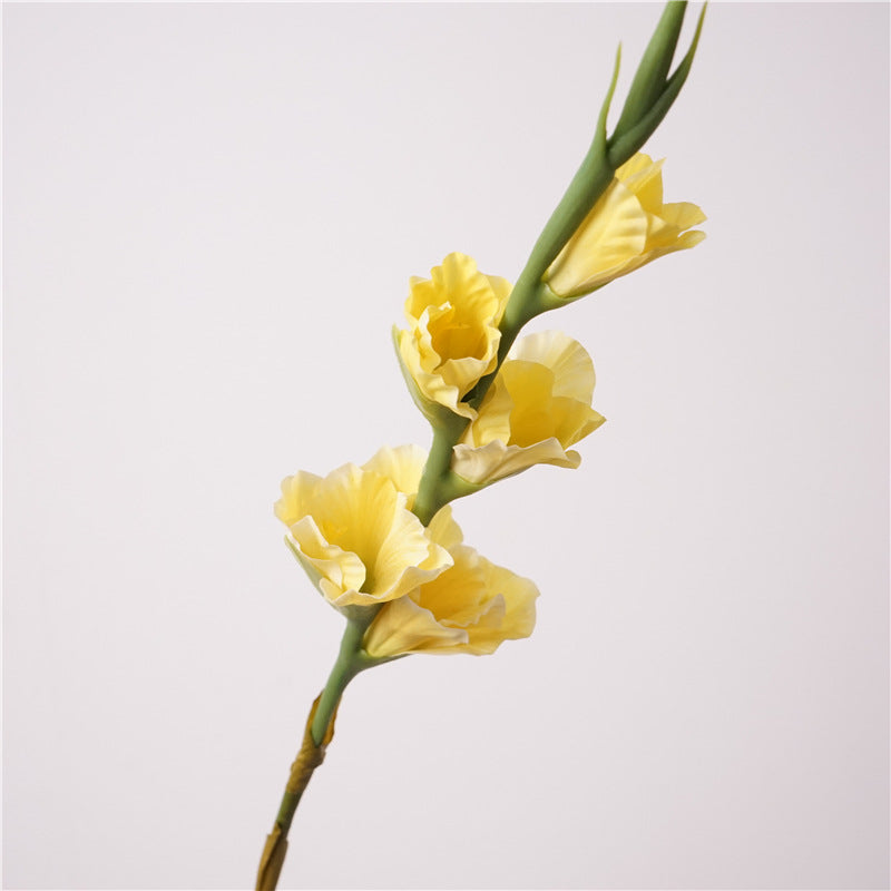 gladiolus, real texture artificial flower, 48274