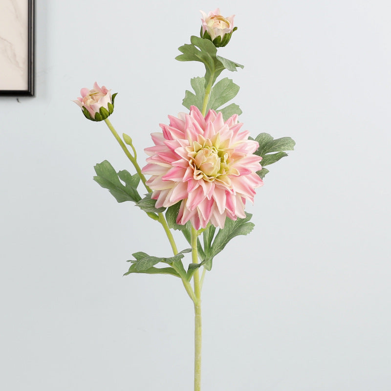Dahlia, 3 heads, special texture, 55046