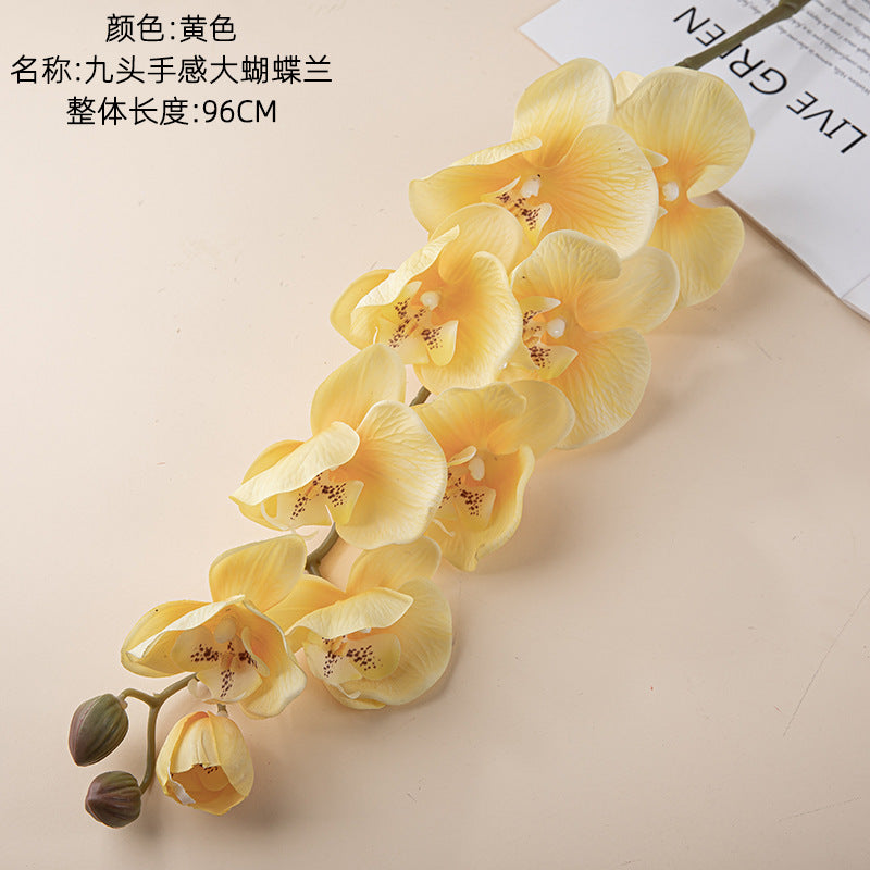 Phalaenopsis, large heads, real texture artificial flower, 18902
