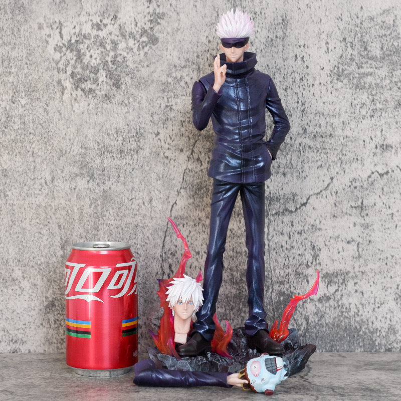 Gojo vs. Volcano Head Figure / Jujutsu Kaisen(JJK) Figure / Swappable Heads & Arms