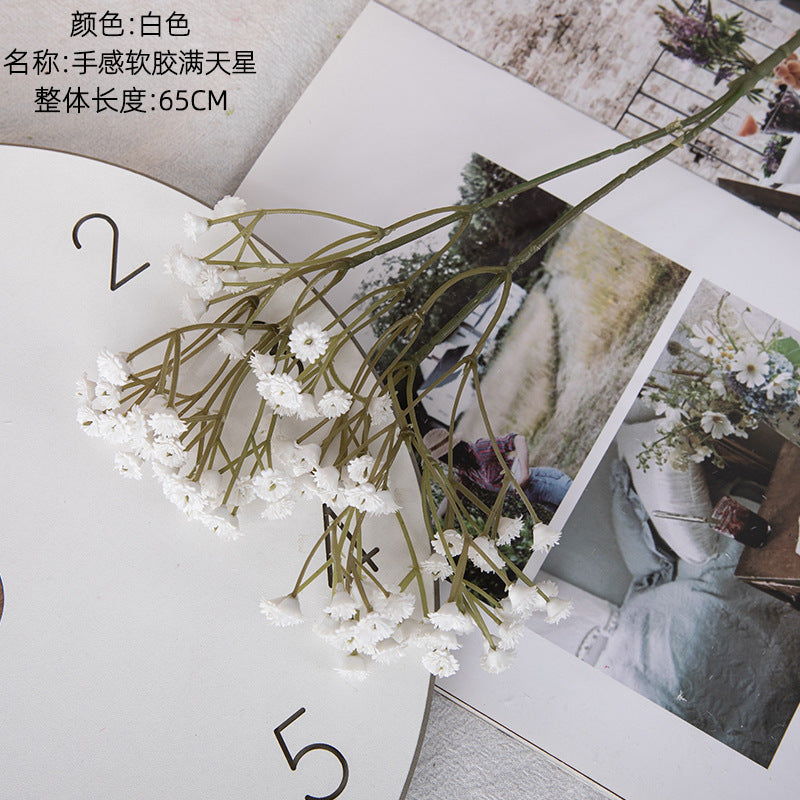 Baby's breath, long, 2 branches, regular texture, 1-484