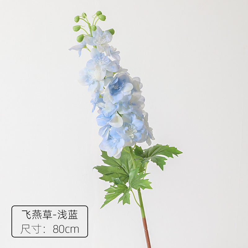 Doubtful knight's-spur, real texture artificial flower, 2112402