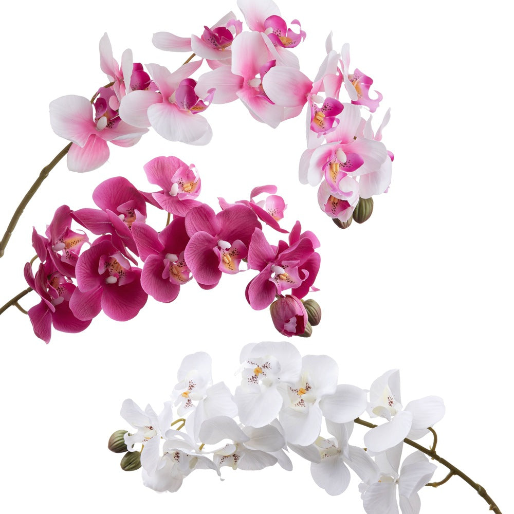 Phalaenopsis, small heads, real texture artificial flower, 18901
