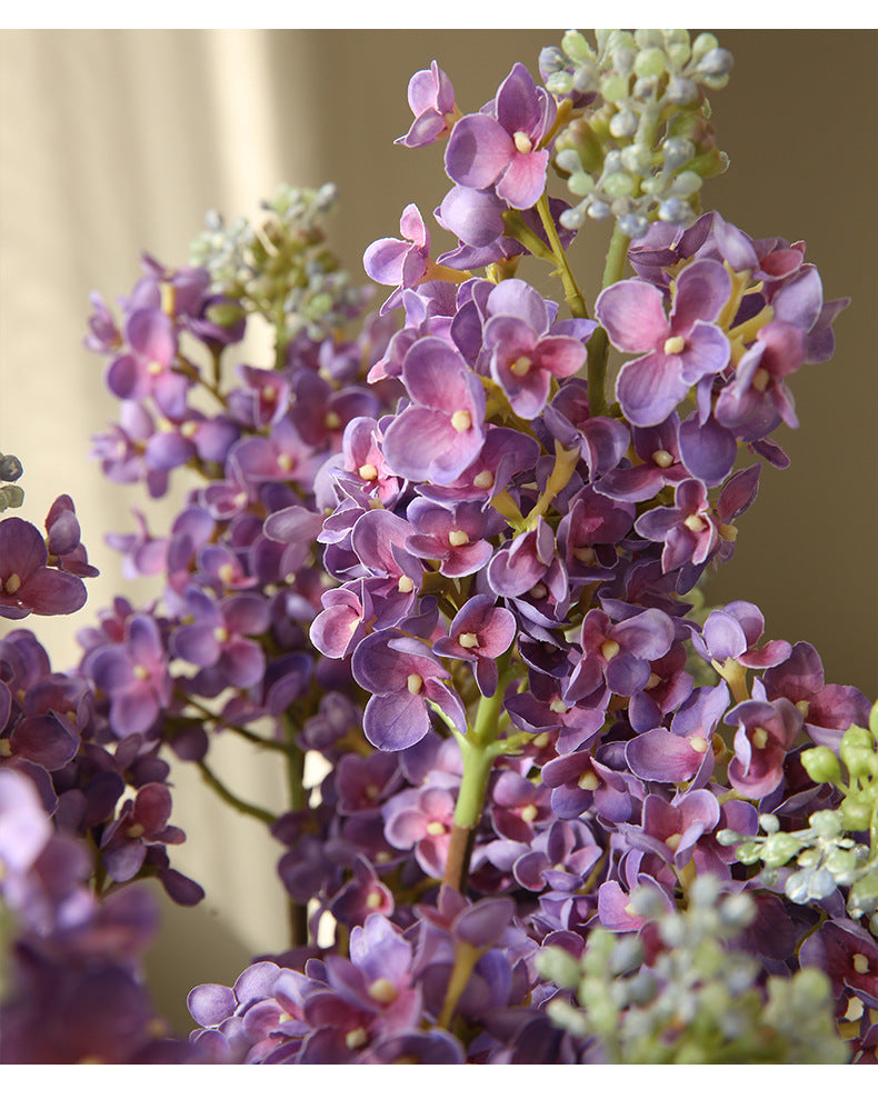 Syringa, clover flower, real texture artificial flower, 472804