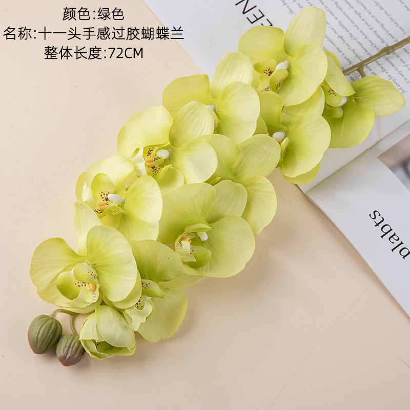 Phalaenopsis, small heads, real texture artificial flower, 18901