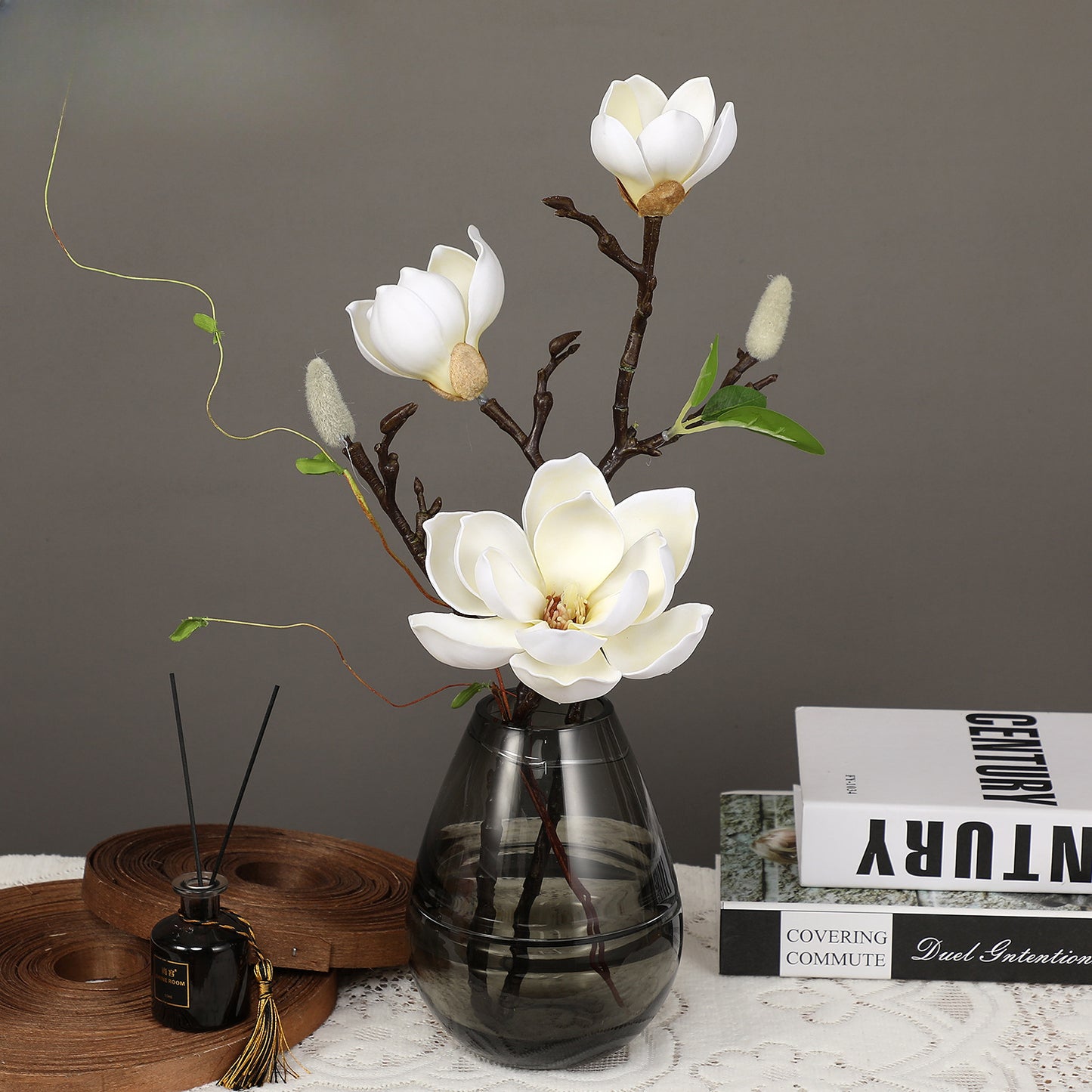 Magnolia, Chinese lily, special texture, 21061601