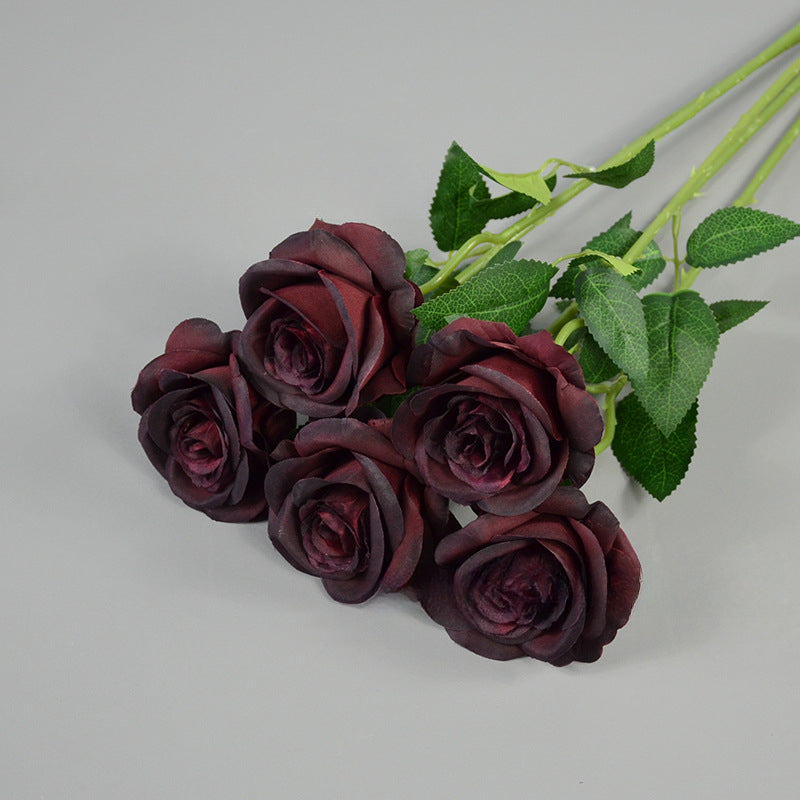 Special Rose, black golden silver rose, regular texture, 559432