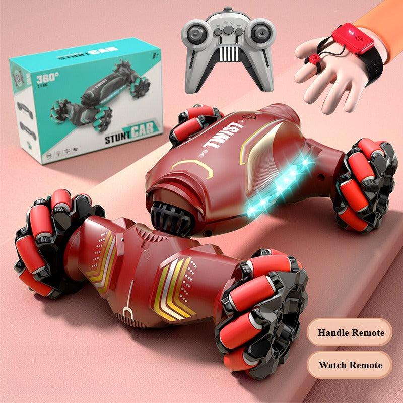 2.4G Transformable Stunt Car with Watch Controller | Extra Large | Hand-Controlled